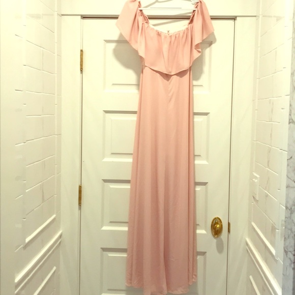 Amanda Uprichard soft pink dress. Formal - Picture 1 of 5